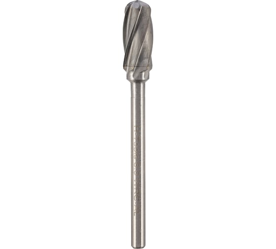 Бор-фреза твердосплавная H-Tools форма C(WRC), 6,0x13x38, S=3мм, HM ALU 116065AHT 1
