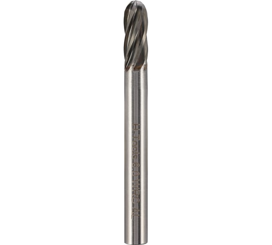 Бор-фреза твердосплавная H-Tools форма C(WRC), 6,0x16x61, S=6мм, HM ALU 116020AHT 1