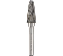 Бор-фреза твердосплавная H-Tools форма L(KEL), 10,0x25x65, S=6мм, HM ALU 116235AHT