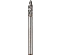 Бор-фреза твердосплавная H-Tools форма F(RBF), 6,0x18x63, S=6мм, HM ALU 116030AHT