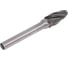 Бор-фреза твердосплавная H-Tools форма F(RBF), 10,0x20x60, S=6мм, HM ALU 116032AHT 4