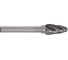 Бор-фреза твердосплавная H-Tools форма F(RBF), 10,0x20x60, S=6мм, HM ALU 116032AHT 5