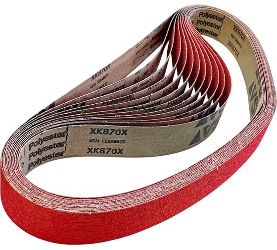 Лента шлифовальная VSM XK870Х (50x1250), Р36, 1шт, керамика 006280