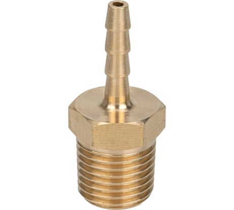 Штуцер ARMA с наружной резьбой 1/4- елочка 4 мм M1/4-04