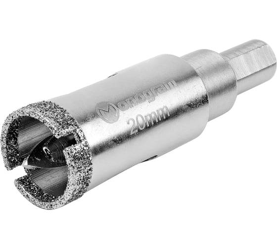 Коронка алмазная с пилотным сверлом Special (20х70 мм) MONOGRAM 086-501