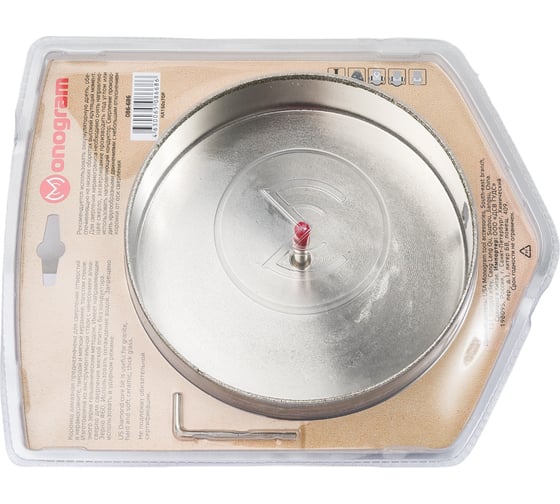 Коронка алмазная с пилотным сверлом Special (150х70 мм) MONOGRAM 086-686