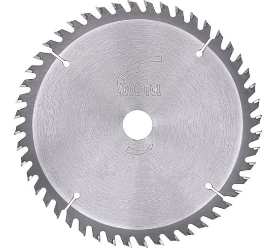 Диск пильный по дереву №GT337 (160х32 мм; Z48 ATB (P+); 1.6х1 мм; тонкий распил; чистый рез) Goldtol 16032-4822 1