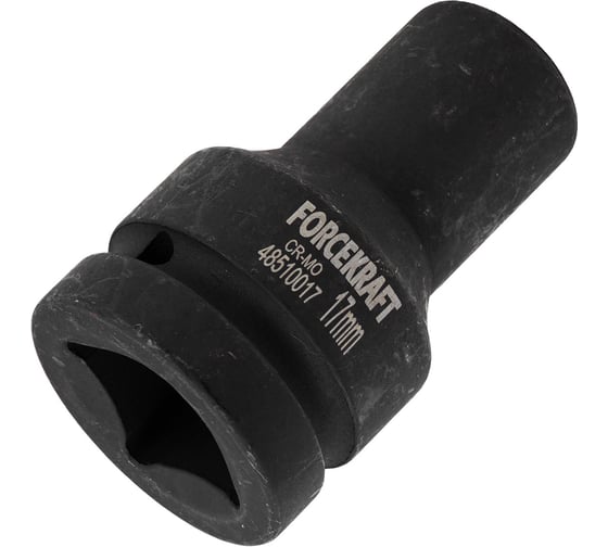 Головка ударная глубокая 6-гранная Forcekraft 17 мм, 1 FK-48510017(57892)