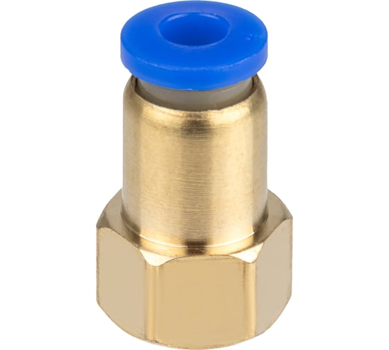 Фитинг цанговый пневматический прямой ARMA 1/8F-4 мм CF F1/8-04