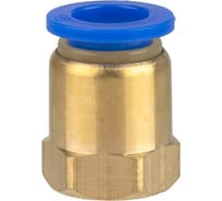 Фитинг цанговый пневматический прямой ARMA 1/8F-10 мм CF F1/8-10