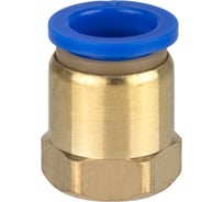 Фитинг цанговый пневматический прямой ARMA 1/8F-12 мм CF F1/8-12