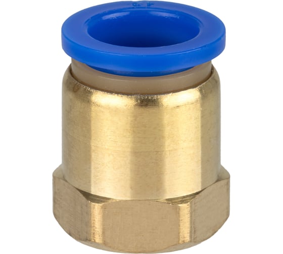 Фитинг цанговый пневматический прямой ARMA 1/8F-12 мм CF F1/8-12 1