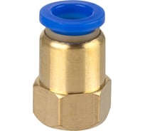 Фитинг цанговый пневматический прямой ARMA 1/2F-10 мм CF F1/2-10
