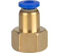 Фитинг цанговый пневматический прямой ARMA 1/4F-4 мм CF F1/4-04