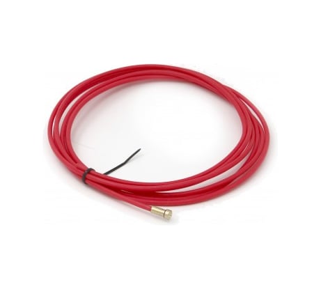 Канал направляющий SvarCity стальной D 1.0-1.2 мм, красный, 5.5 м Канал направляющий/стальной/D 1,0-1,2мм/красный/5,5м