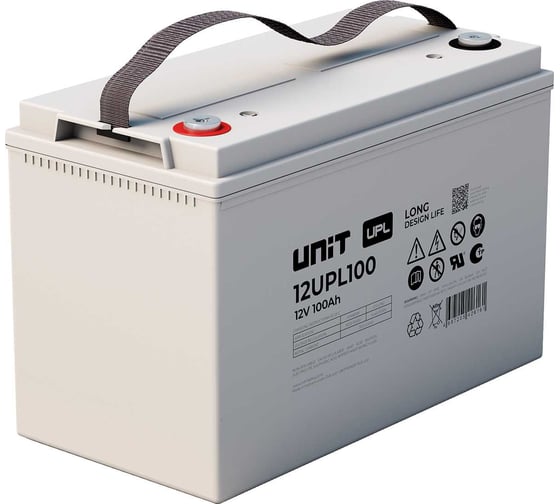 Аккумуляторная батарея UNIT 12В-105Ач 12UPL100