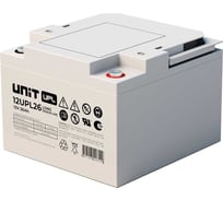 Аккумуляторная батарея UNIT 12В-26Ач 12UPL26