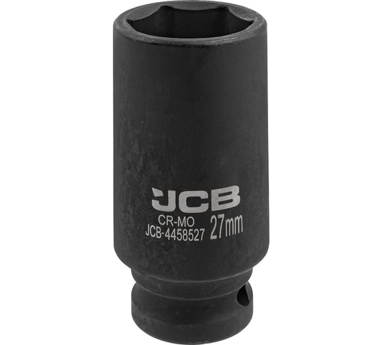 Головка ударная глубокая 6-гранная JCB 27 мм, 1/2DR JCB-4458527(59487)