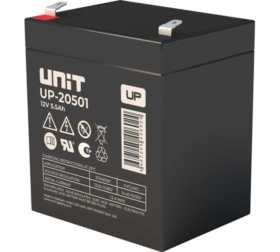 Аккумуляторная батарея UNIT UP-20501 12В-5Ач UP20501
