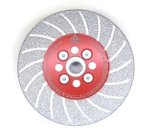Диск алмазный для УШМ CORTE шлифовально отрезной M14 125 мм. VACUUM FAN VFD125