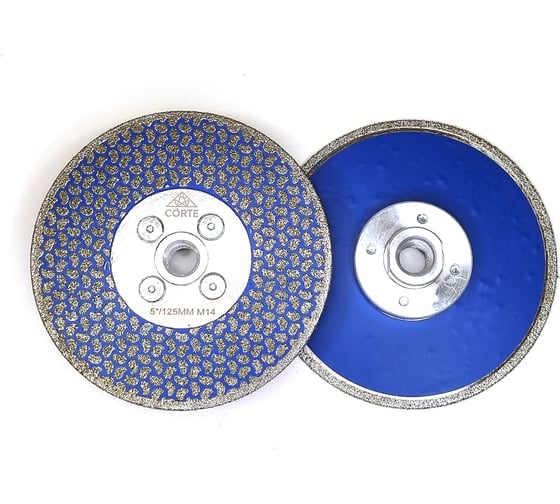 Диск алмазный для УШМ CORTE шлифовально отрезной M14 125 мм ELECTROPLATED BEAN EBFD125