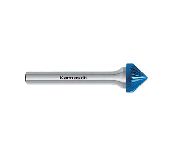 Бор-фреза Karnasch (зенковка с вершиной 90гр.) 12x7х6x55 115110-020K HP-2 1