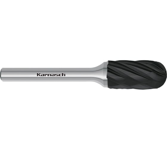 Бор-фреза Karnasch (цилиндр со сферическим концом) 16x25x8х70 115025-125C HP-7 1