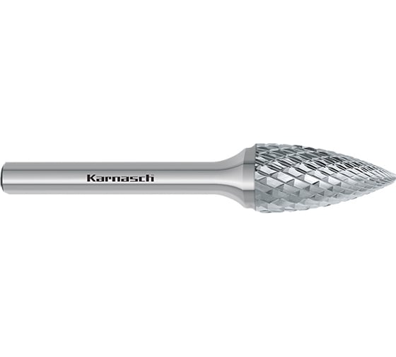 Бор-фреза Karnasch (парабола с заостренной головкой) 10x20x6х65 113064-045G HP-6 1