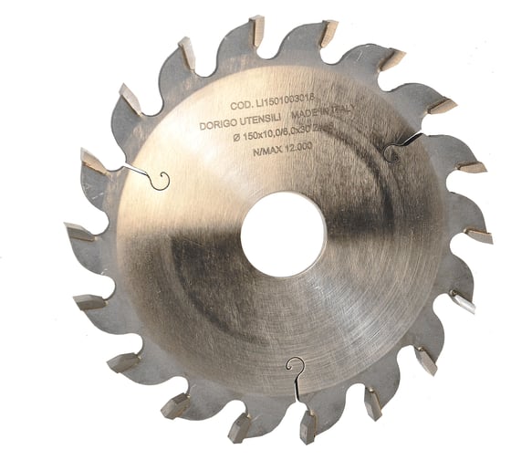 Диск пильный Dorigo пазовый 150x10.0/6.0x30 Z=18 LI1501003018 1