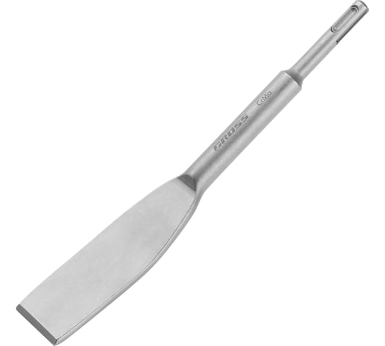 Зубило плоское изогнутое GROSS 40 x 260мм, CrMo, SDS PLUS 703143