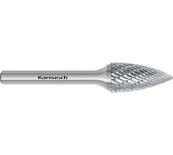 Бор-фреза Karnasch (парабола с заостренной головкой) 16x25x6х70 VALUETOOL 113061-086G HP-3 1