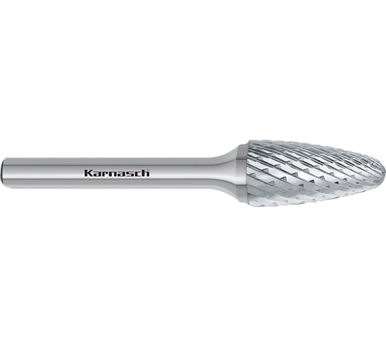 Бор-фреза Karnasch (парабола с закругленной головкой) 10x20x6х65 113054-040F HP-6 1