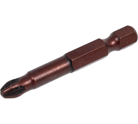 Бита DELUXE (2 шт; PZ3; 50 мм; S2+Bronze+AntiSlip) Pobedit 2616932