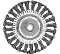 Щетка-крацовка плоская (125 мм; M14; стальная скрученная проволока) Pobedit 2126312