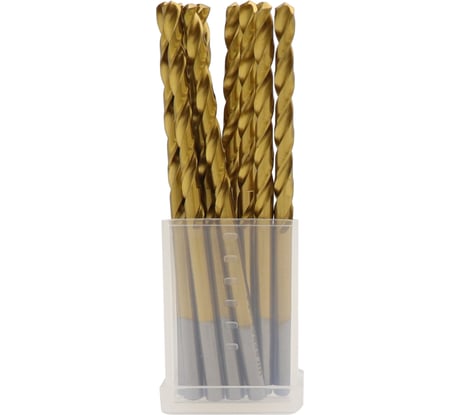 Сверло кобальтовое по металлу Hilberg 4.0x75(43) мм (10шт) Cobalt TOP, CO040-10