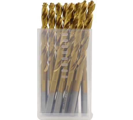 Сверло кобальтовое по металлу Hilberg 6.0x93(57) мм (10шт) Cobalt TOP, CO060-10
