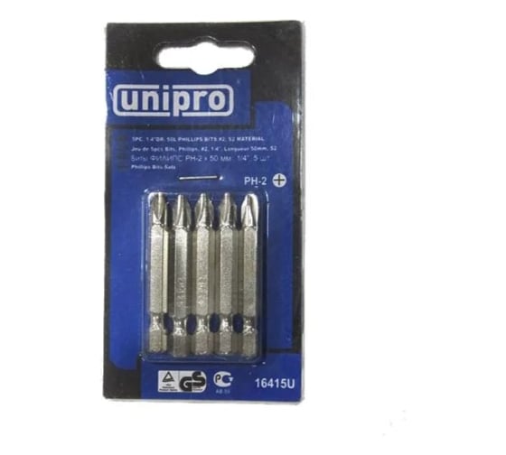 насадки Филипс Unipro рн2x50мм, 1/4", 5 шт. 16415U