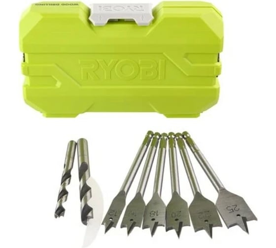 Набор сверл (12 шт; 4-25 мм) RAK125WD Ryobi 5132003302