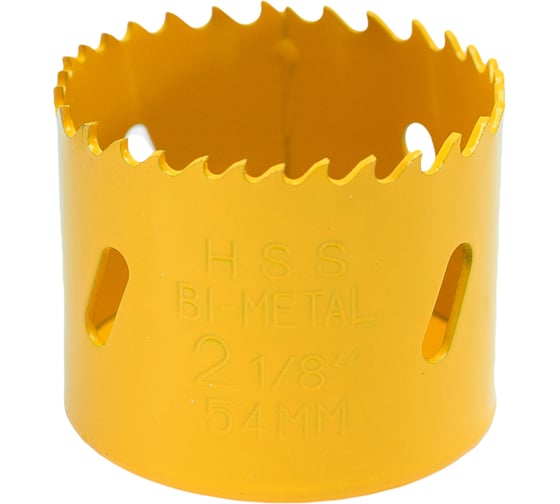 Коронка биметаллическая 54х38 мм Pobedit 4850054