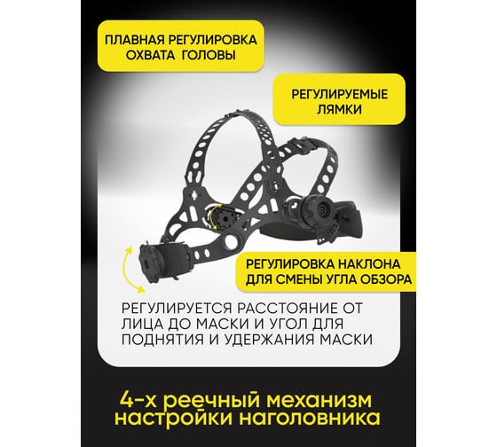 Маска сварщика хамелеон (черная) Start ACTIVE 910 51ST910A