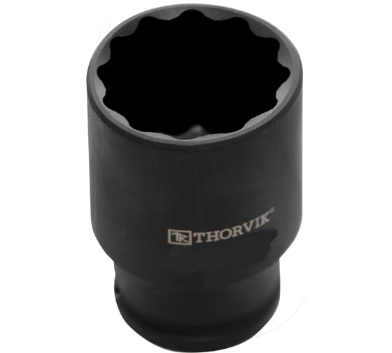 Головка торцевая ударная глубокая 12-гранная Thorvik S23S2238 1/2DR, 38 мм 054460