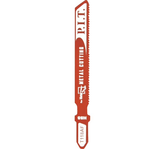 Пилка для лобзика по металлу P.I.T. T118AF (гибкие) 50мм AJSB-T118AF