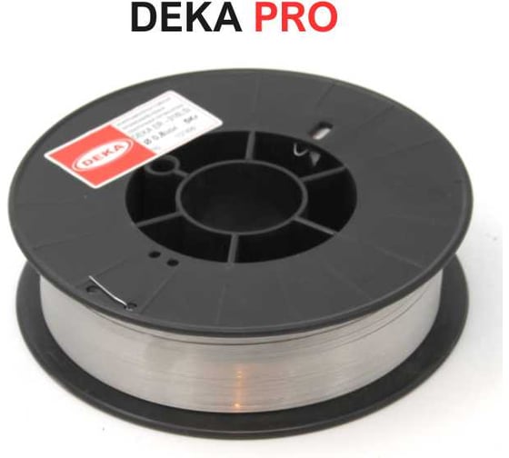Нержавеющая проволока Deka PRO ER308LSi 0.8 мм, 5 кг УТ-00001298