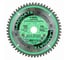 Диск пильный по ламинату, пластику 165х20/16 мм Z=56 TCG Laminate Diamond Industrial DIDL165Z56 3