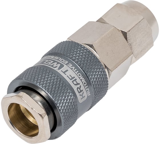 БРС KraftWell мама для шланга 10x14 мм, 1 шт KRW-QC1014F
