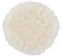 Полировальная насадка Elitech натуральный мех, липучка, 125мм 1820.163100 204972