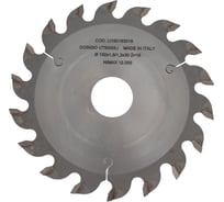 Диск пильный Dorigo пазовый 150x1.8/1.3x30 Z=18 LI150183018