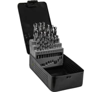 Набор сверл по металлу Промлайн 25 предметов 1-13 мм, HSS, ПЛ070702_z025