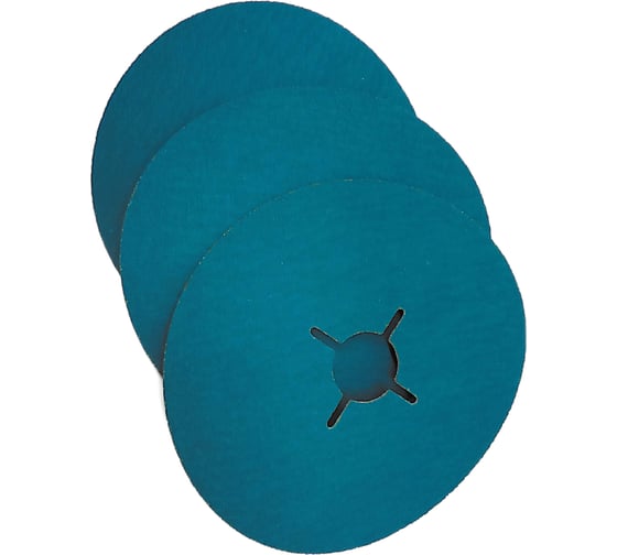 Круг фибровый VSM ACTIROX AF890 125x22 мм, P80, 3шт 101035