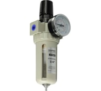 Фильтр воздушный SKIPER AFR02 1/4 с регулятором давления 1/4 00-00022250